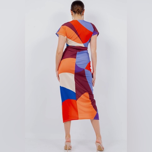 🌹 La Bella Graciela 🌹 Multi-Colored Dress (S) - Picture 5 of 6